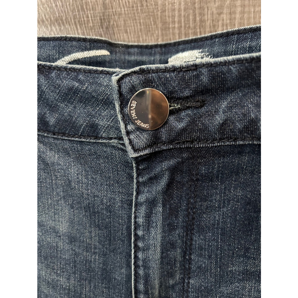 Seven 7 jeans demon size 12 mid Rise Skinny - Picture 4 of 14